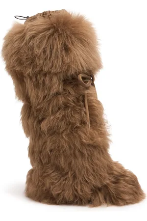 Moncler Gaia High Shearling Snow Boots