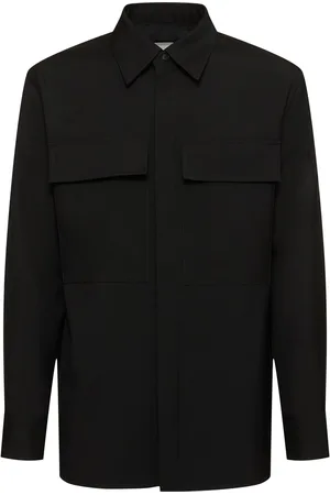 Jil Sander Wool Gabardine Overshirt