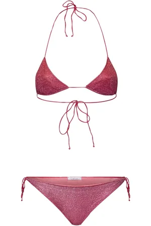 Oseree Lumiere Shade Lurex Triangle Bikini