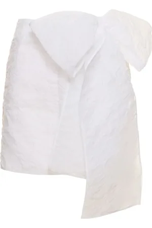Cecilie Bahnsen Gigi Matelassé Bow Mini Skirt