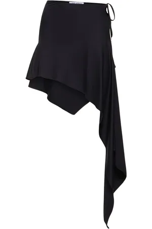 The Attico Lycra Asymmetric Skirt