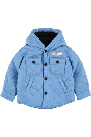 Dsquared2 Hooded Quilted Nylon Jacket