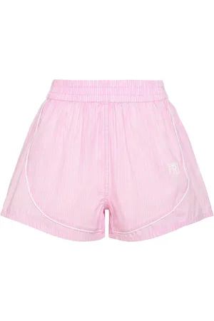 Alexander Wang Mini Washed Poplin Shorts