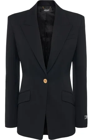 VERSACE Stretch Virgin Wool Blazer
