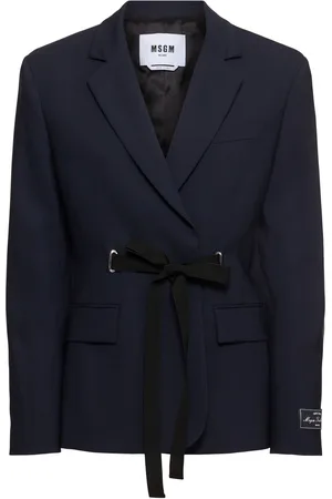 Msgm Wool Blend Blazer
