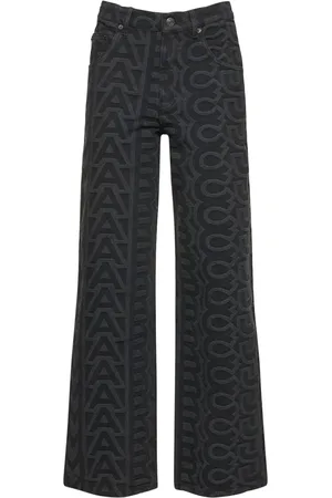 Marc Jacobs Monogram Overdyed Denim Pants