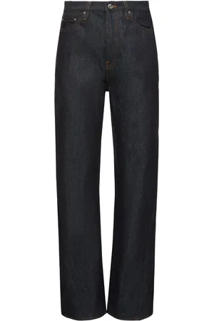 Totême Twisted Seam Denim Straight Jeans