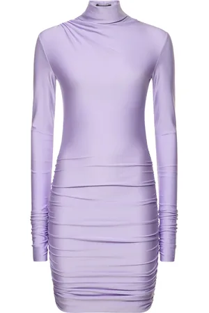 The Andamane Oleandra Shiny Lycra Mini Dress