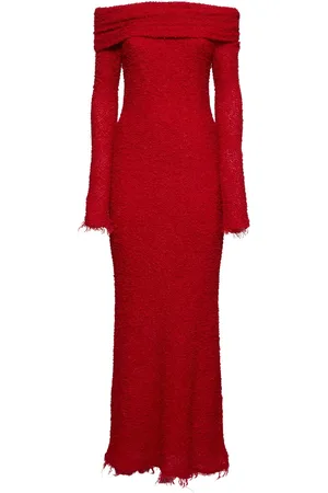 Isabel Marant Ormany Bouclé Jersey Midi Dress