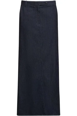 THE GARMENT Eclipse Strap Cotton Midi Skirt