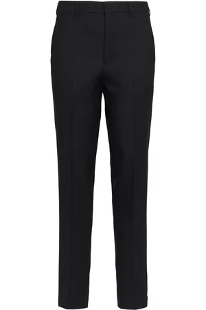 Ami Cigarette Wool Gabardine Pants