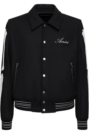 AMIRI Bones Varsity Wool Jacket