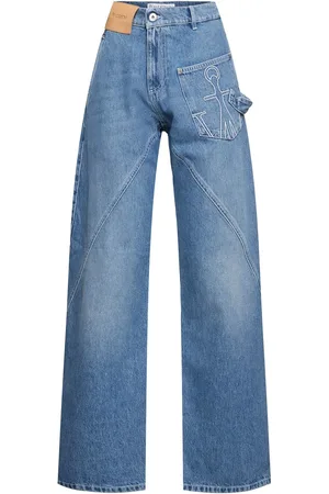 J.W.Anderson Twisted Midrise Workwear Boyfriend Jeans