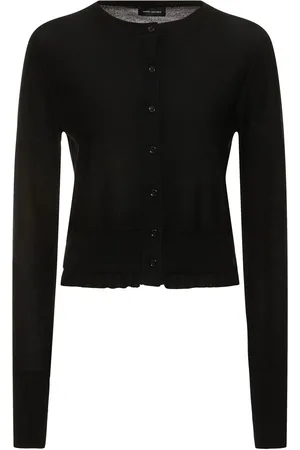 Marc Jacobs Fine Ribbed Wool Cardigan