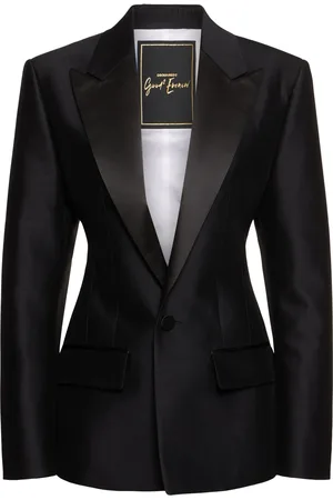 Dsquared2 Dan Statement Silk & Wool Blazer