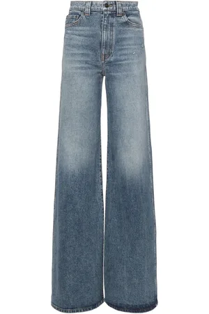 Khaite Dane Denim High Rise Jeans