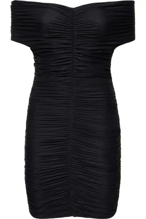 The Andamane Nicola Gathered Stretch Jersey Minidress
