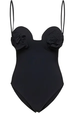 MAGDA BUTRYM Lycra Roses One Piece Swimsuit
