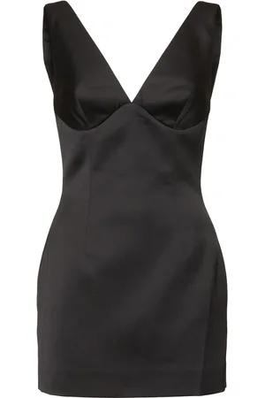 Monot Plunging V Neck Mini Dress