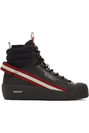 Bally Clyde Leather & Tech Coated Hiking Boots