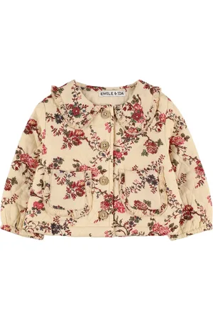 Emile & Ida Quilted Printed Cotton Jacket