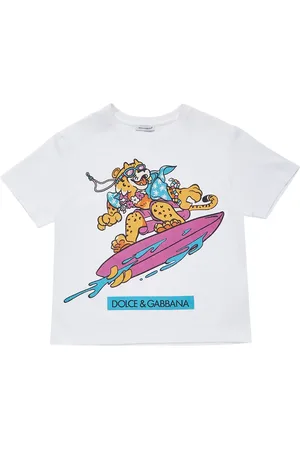 Dolce & Gabbana Printed Cotton Jersey T-shirt