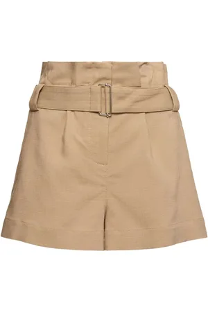 Msgm High Rise Shorts W/belt