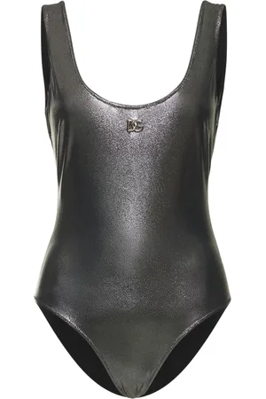 Dolce & Gabbana Laminated Jersey Onepiece Swimsuit