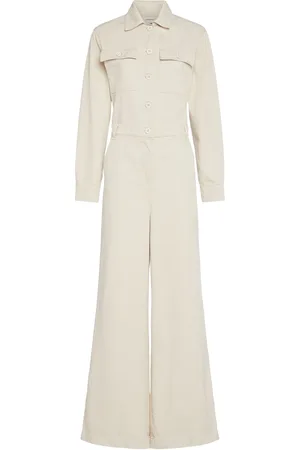Max Mara Radice Cotton Drill Jumpsuit