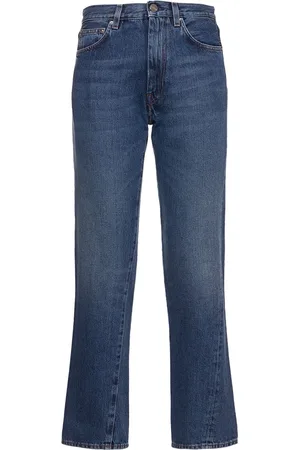 Totême Twisted Seam Cotton Denim Jeans