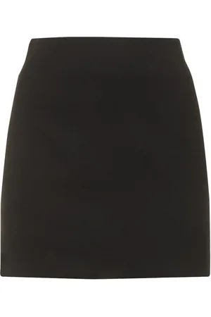 The Andamane Nerea Tech Crepe Satin Mini Skirt