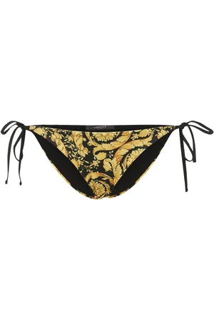VERSACE Baroque Print Bikini Bottoms