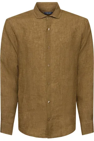Frescobol Carioca Antonio Linen Shirt