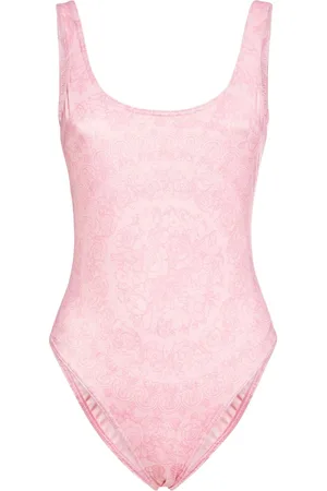 VERSACE Barocco Print Lycra One-piece Swimsuit