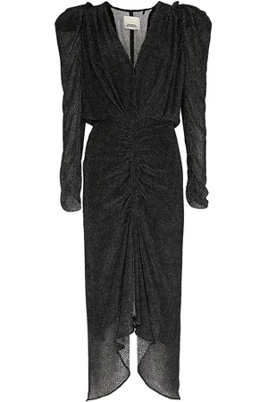 Isabel Marant Maray Printed Silk Midi Dress