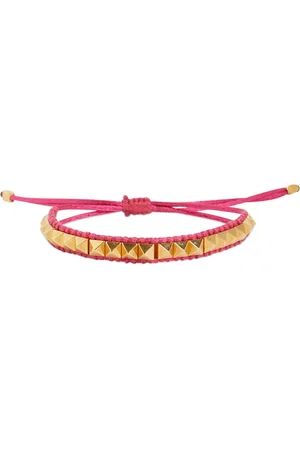 VALENTINO GARAVANI Multi Rockstud Cord Bracelet
