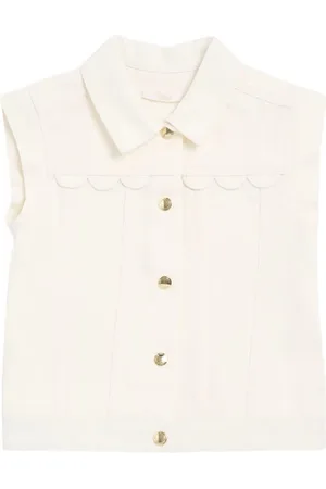Chloé Cotton Denim Vest