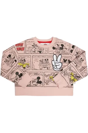 Marc Jacobs Mickey Mouse Print Crewneck Sweatshirt