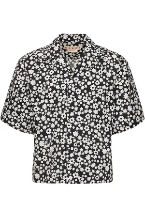 Marni Pop Fields Cuban Collar Bowling Shirt