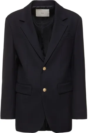 DUNST 2-button Wool Blend Unisex Blazer