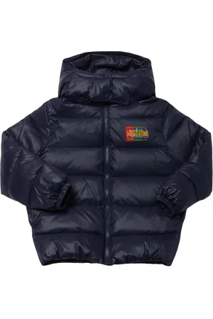 Moschino Printed Nylon Puffer Jacket
