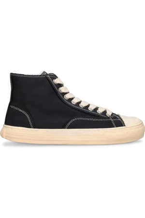 MIHARA YASUHIRO Past Sole Canvas High Top Sneakers