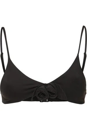 COPERNI Flower Jersey Bikini Top
