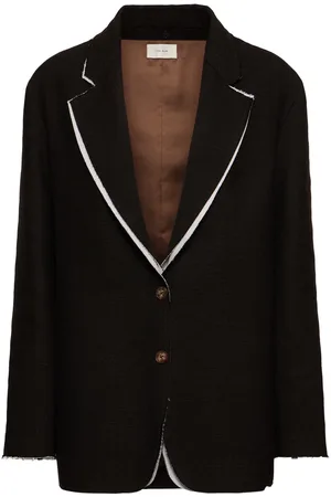 The Row Lysandre Cotton Blend Blazer