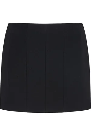 Khaite Meelar Viscose Blend Mini Skirt