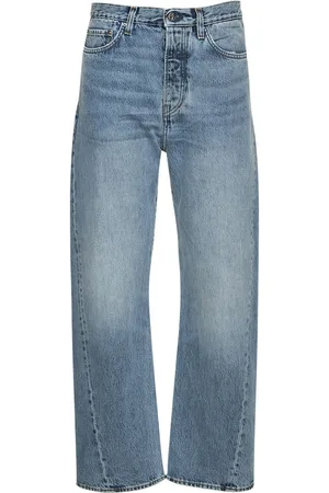 Totême Twisted Seam Full Length Denim Jeans