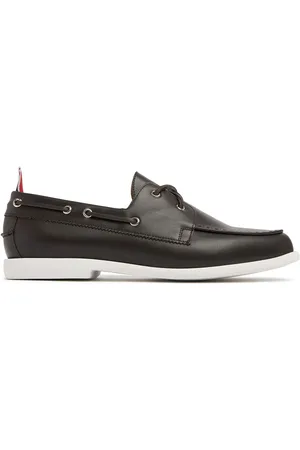 Thom Browne Calf Leather Boat Shoes