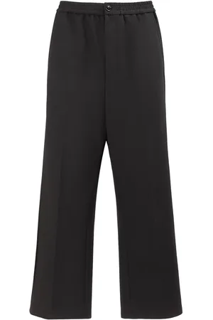 Ami Wool Blend Straight Pants