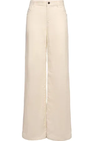 The Row Eglitta Wide Linen Pants