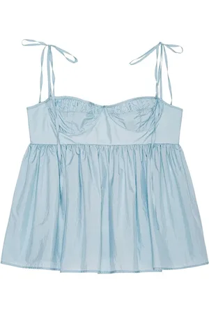 Cecilie Bahnsen Alora Shiki Light Taffeta Top